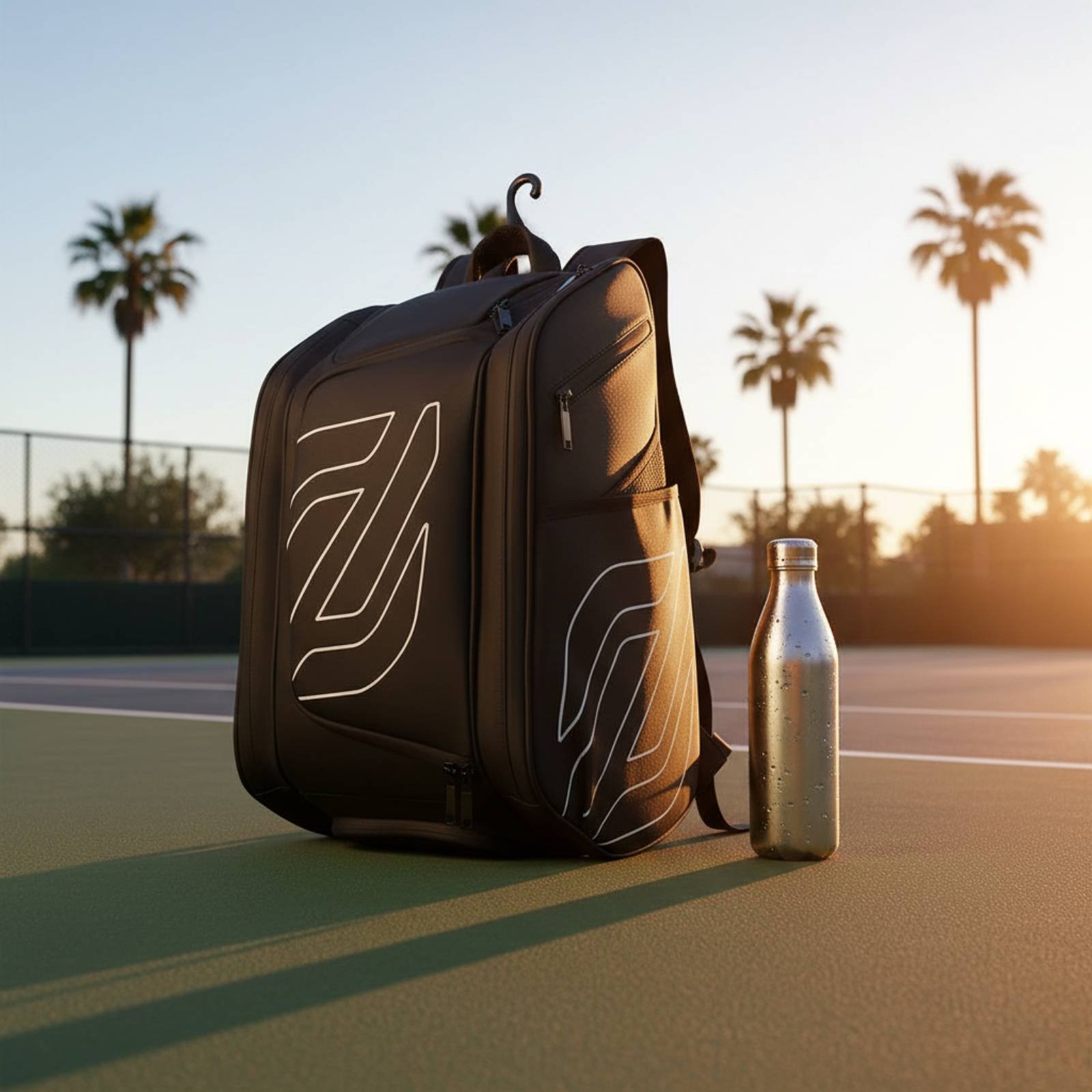 Pickleball Backpack Side Pocke - огляд і ціна Badminton Player