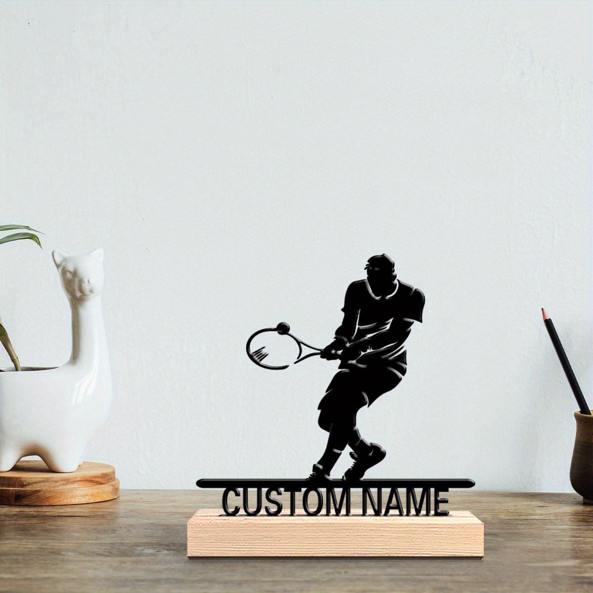 Personalized Tennis Player Met - огляд і ціна Badminton Player