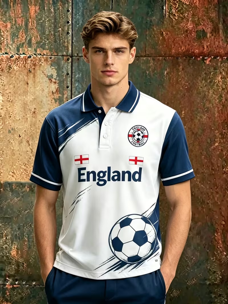 England Flag Pattern Soccer Je - огляд і ціна Badminton England